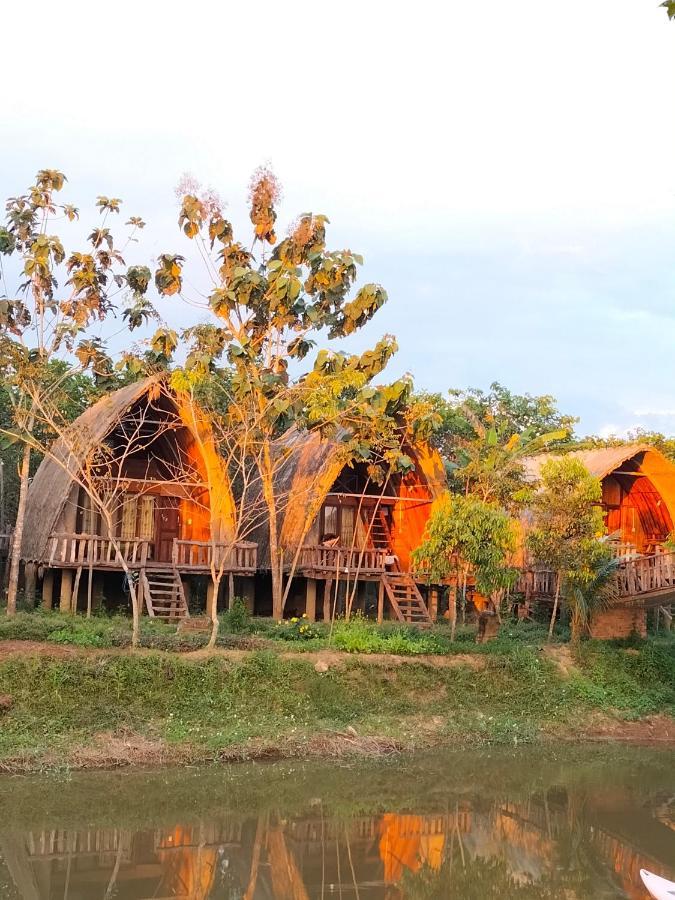 Rice Straw Green Lodge- Resort Quan Tom Exterior foto
