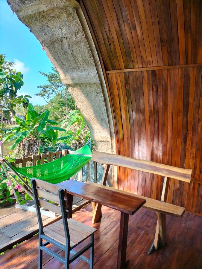 Rice Straw Green Lodge- Resort Quan Tom Exterior foto